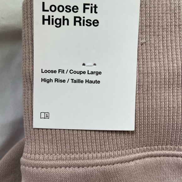 Nike Phoenix Fleece Loose Fit High Rise Sweats in Size Large - Picture 3 of 3